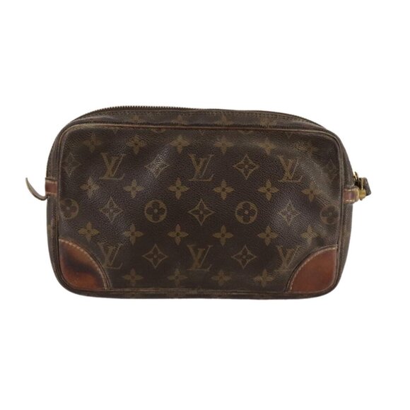 LOUIS VUITTON Monogram Marly Dragonne GM Clutch Bag - Picture 3 of 16